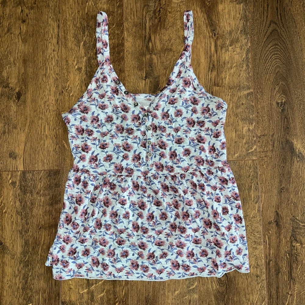 Super soft floral American Eagle tank top